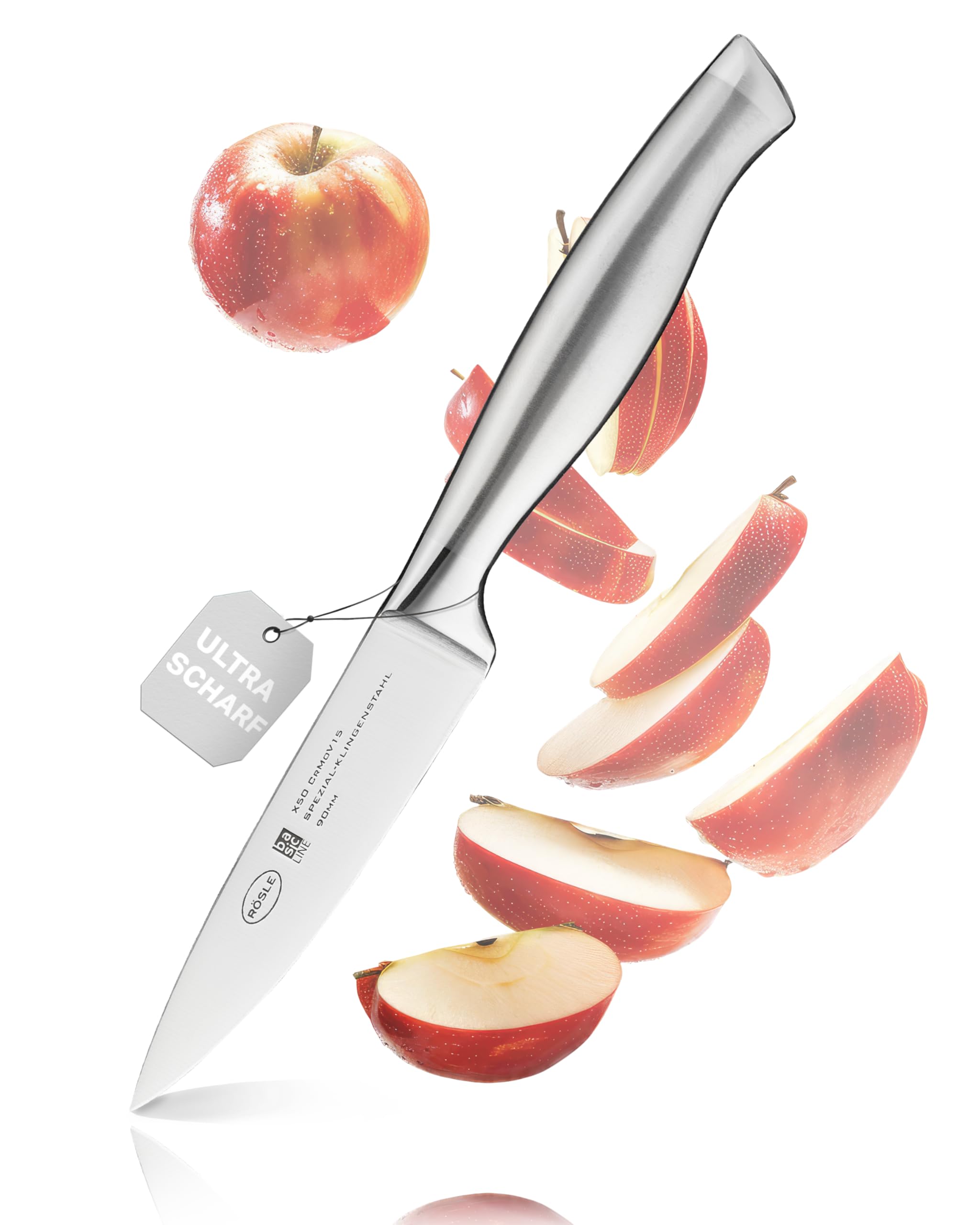 Amazon.com: Rosle Basics Line Stainless Steel Pairing Knife, 3.5